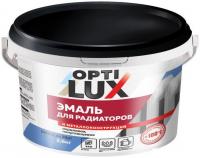 Эмаль Оптилюкс Для радиаторов акриловая 2.6 кг (белый)