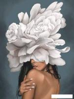 Картина Stamion Шляпка из пионов (40x60см)