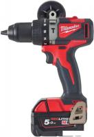 Ударная дрель-шуруповерт Milwaukee M18 BLPD2-502X 4933464517 (с 2-мя АКБ 5 Ач, кейс)