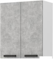 Шкаф навесной Mio Tesoro Пасадена ШВ 600 (белый/ателье светлое)