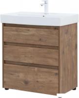 Aquanet Тумба под умывальник Nova Lite 75 302474 (дуб рустикальный)