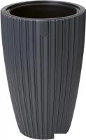 Вазон Form-Plastic Mika Slim FP-5105-014 (антрацит)