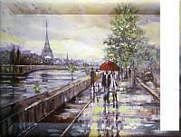 Картина Декарт Париж, свидание 8Л0360 (в раме)