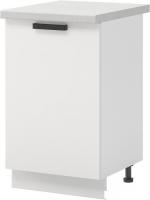 Шкаф напольный Mio Tesoro Пасадена ШН 500 (белый/белый бриллиант)