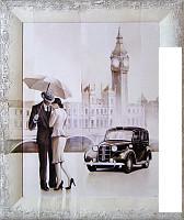 Картина Декарт Свидание в Лондоне 8Л0485 (в раме)