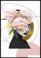 Картина Orlix Девушка с пионами OB-14241