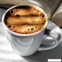 Картина Stamion Утренний кофе (40x40см)