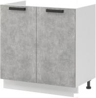 Шкаф напольный Mio Tesoro Пасадена ШНМ 800 (белый/ателье светлое)