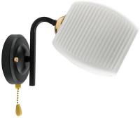 Бра Aitin Pro НББ 03-60-101 N5485/1W (черный/золото)