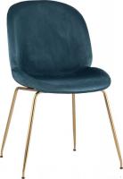 Стул Stool Group Турин 8329 (бархат маренго/золото)