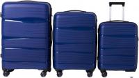 Чемодан-спиннер Pride РР-9802 (3шт, синий)