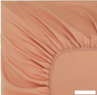 Постельное белье Sofi De MarkO Мармис 160х200х30 Пр-мс-160х200х30тер (терракот)