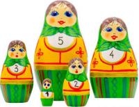 Развивающая игра Брестская Фабрика Сувениров С числами (набор 5 шт)