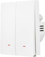 Выключатель Hommyn zigbee 2 клавиши SWZBNN02W (без нейтрали)