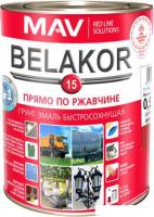 Грунт-эмаль MAV Belakor-15 Ral 3000 1 л (красный матовый)
