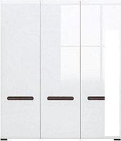 BRW Azteca S205-SZF3D/21/18 (белый/белый блеск)