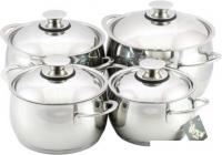 Набор кастрюль Кухар Магнолия Престиж КМ3-024М