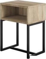 Тумба MONOFIX С металлическими опорами (дуб сонома/черный)