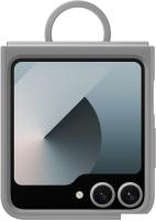 Чехол для телефона Samsung Silicone Case Galaxy Z Flip6 (серый)