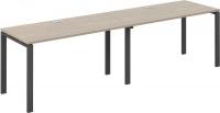 Стол Norden s-b-s 240x70x75 SG.222.OD.63.AN (дуб темный/антрацит)