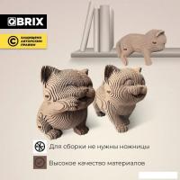3Д-пазл QBRIX Еще три котика 3D 20030