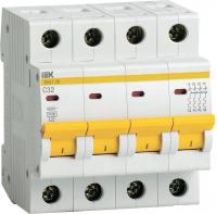 Выключатель автоматический IEK ВА 47-29 32А 4P 4.5кА С MVA20-4-032-C