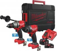 Milwaukee M18 ONEPP2A3-502X 4933493244 (шуруповерт, винтоверт, 2 АКБ, кейс)