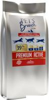 Сухой корм для собак Pet's Brunch Premium Active для активных средних и крупных пород 4 кг