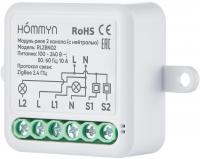 Реле Hommyn zigbee 2 канала RLZBN02 (с нейтралью)