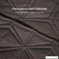 Покрывало Matex Flower 62-820 (темно-серый)