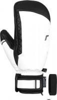 Горнолыжные варежки Reusch Laura R-Tex Xt Mitten 6331550-1101 (р-р 8, White/Black)