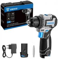 Дрель-шуруповерт Deko Loner 12V Pro 085-1011 (с 2-мя АКБ, кейс)