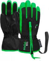 Горнолыжные перчатки Reusch Ben 6285108-7716 (р-р 3, Black/Neon Green)