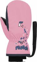 Горнолыжные варежки Reusch Kids Mitten 6285405-3360 (р-р 4, Light Rose/Dress Blue)