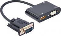 Адаптер Cablexpert A-VGA-HDMI-02