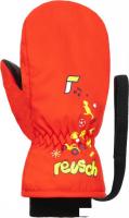 Горнолыжные варежки Reusch Kids Mitten 6285405-3300 (р-р 3, Fire Red)