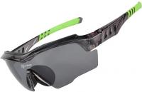 Солнцезащитные очки RockBros 10035 (черный/зеленый)