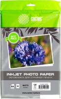 Фотобумага CACTUS Матовая A4 120 г/м2 50 листов CS-MA412050ED