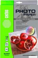 Фотобумага CACTUS Глянцевая A4 170 г/м2 50 листов CS-GA417050