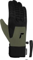 Горнолыжные перчатки Reusch Raptor R-Tex Xt Touch-Tec Burnt 6202223-5710 (р-р 10, Olive/Black)