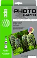 Самоклеящаяся бумага CACTUS Глянцевая A5 130 г/м2 50 листов CS-GSA513050