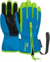 Горнолыжные перчатки Reusch Ben 6285108-4525 (р-р 4, Brilliant Blue/Safety Yellow)