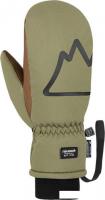 Горнолыжные варежки Reusch Carter R-TEX XT 6302530-5499 (р-р 8.5, Mitten Burnt Olive/Dark Brown)