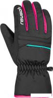 Горнолыжные перчатки Reusch Alan Junior 6361115-7003 (р-р 6, Blck/Blck/Pink Glo)
