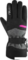 Горнолыжные перчатки Reusch Helena R-TEX XT 6331213-7771 (р-р 6, Blck/Blck Melang/Pink Glo)