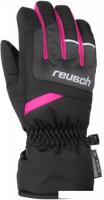 Горнолыжные перчатки Reusch Bennet R-Tex XT 6061206 7771 (р-р 6, черный/розовый)