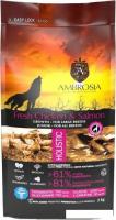 Сухой корм для собак Ambrosia Grain Free (для щенков крупных пород курица и лосось) 2 кг