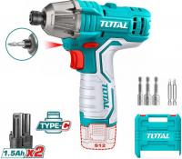 Винтоверт Total TIRLI12015 (с 2-мя АКБ, кейс)