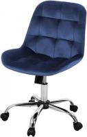 Офисный стул СоюзРегионПоставка Тоскана-лифт СРП-333 (эмаль/велюр Velluto 25 темно-синий)
