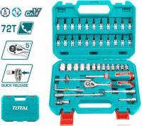 Набор трещотка с головками и битами Total TTHT141462 (46 предметов)